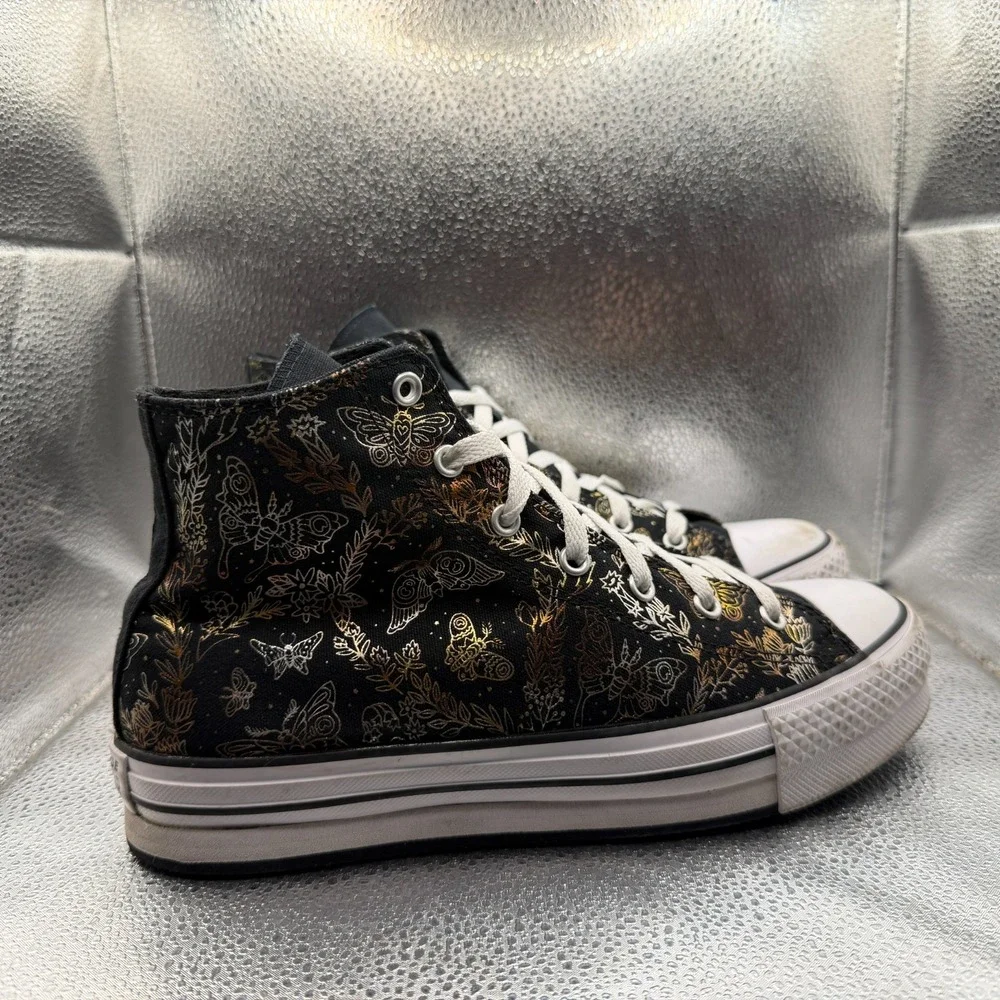 Size 7‎ Converse Chuck Taylor All Star Eva Lift Platform Kids Sneakers A01511C